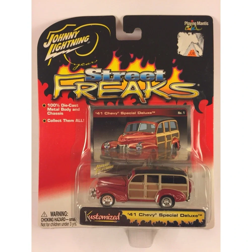 Johnny Lightning Street Freaks Kustomized 1941 '41 Chevy Special Deluxe Die-cast